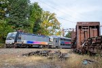 Old Flatcar, Modern Train